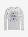 Star Wars Episode IX The Rise Of Skywalker X-Wing Fighters Ninety Long-Sleeve T-Shirt, WHITE, hi-res