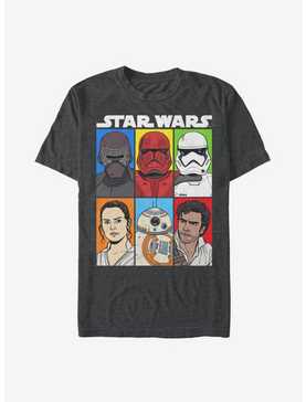 Star Wars Episode IX The Rise Of Skywalker Friends And Foes T-Shirt, , hi-res