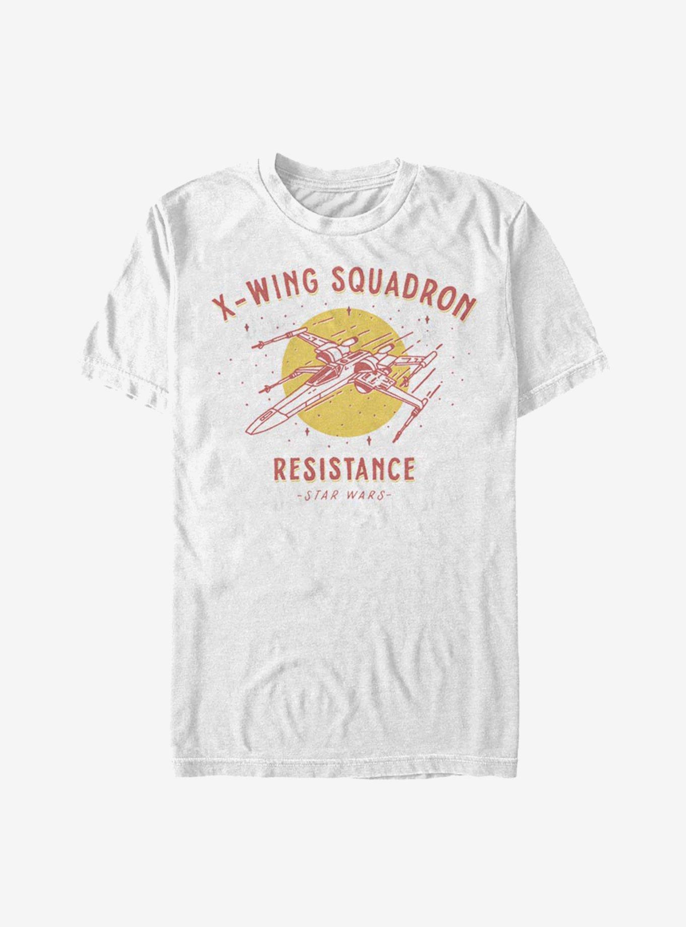 Star Wars Episode IX The Rise Of Skywalker X-Wing Squadron Resistance T-Shirt, , hi-res