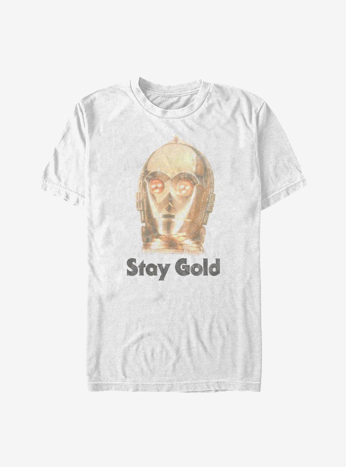 Star Wars Episode IX The Rise Of Skywalker Stay Gold T-Shirt, , hi-res
