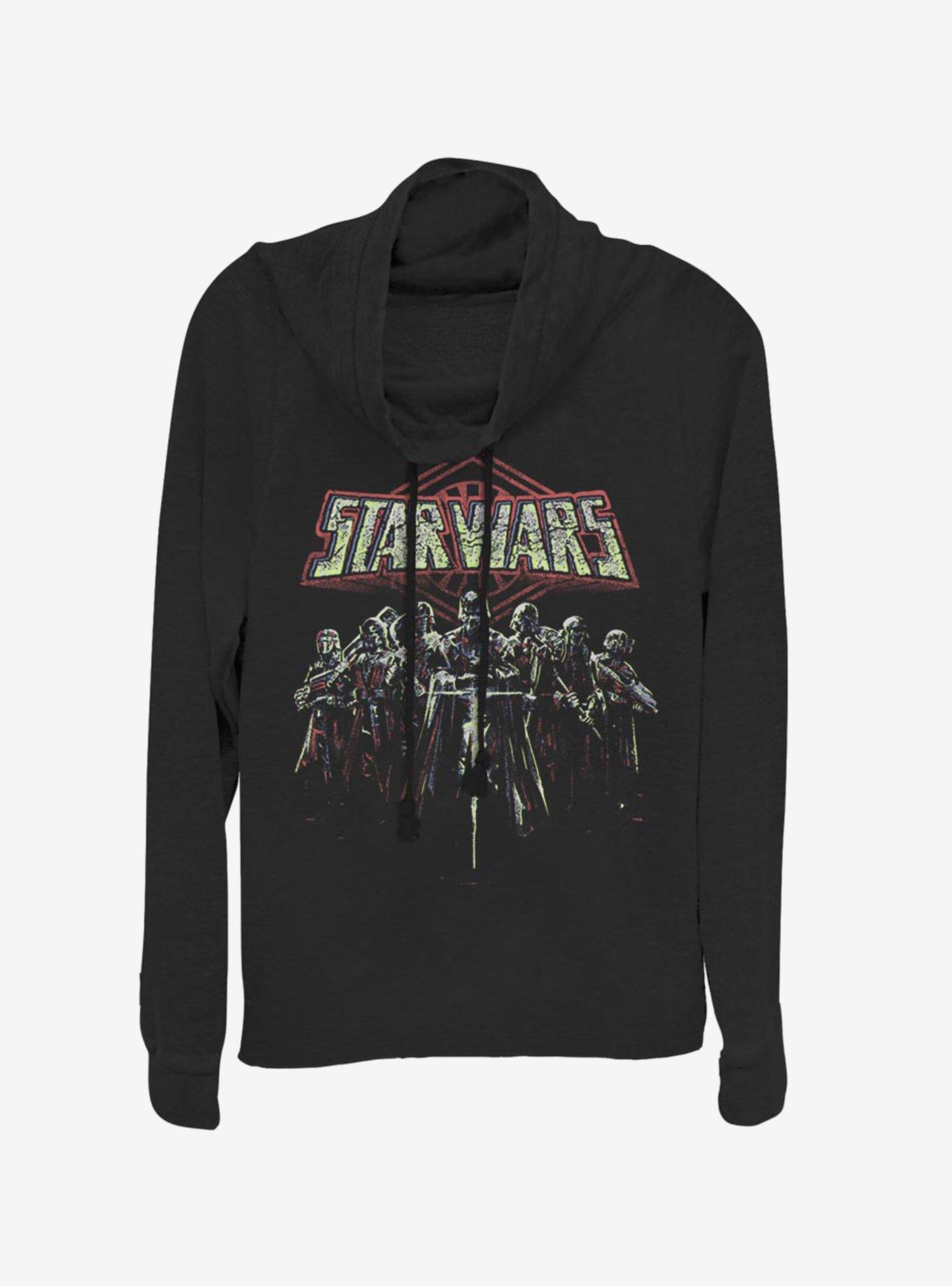 Star Wars Episode IX The Rise Of Skywalker Force Feeling Cowlneck Long-Sleeve Womens Top, , hi-res