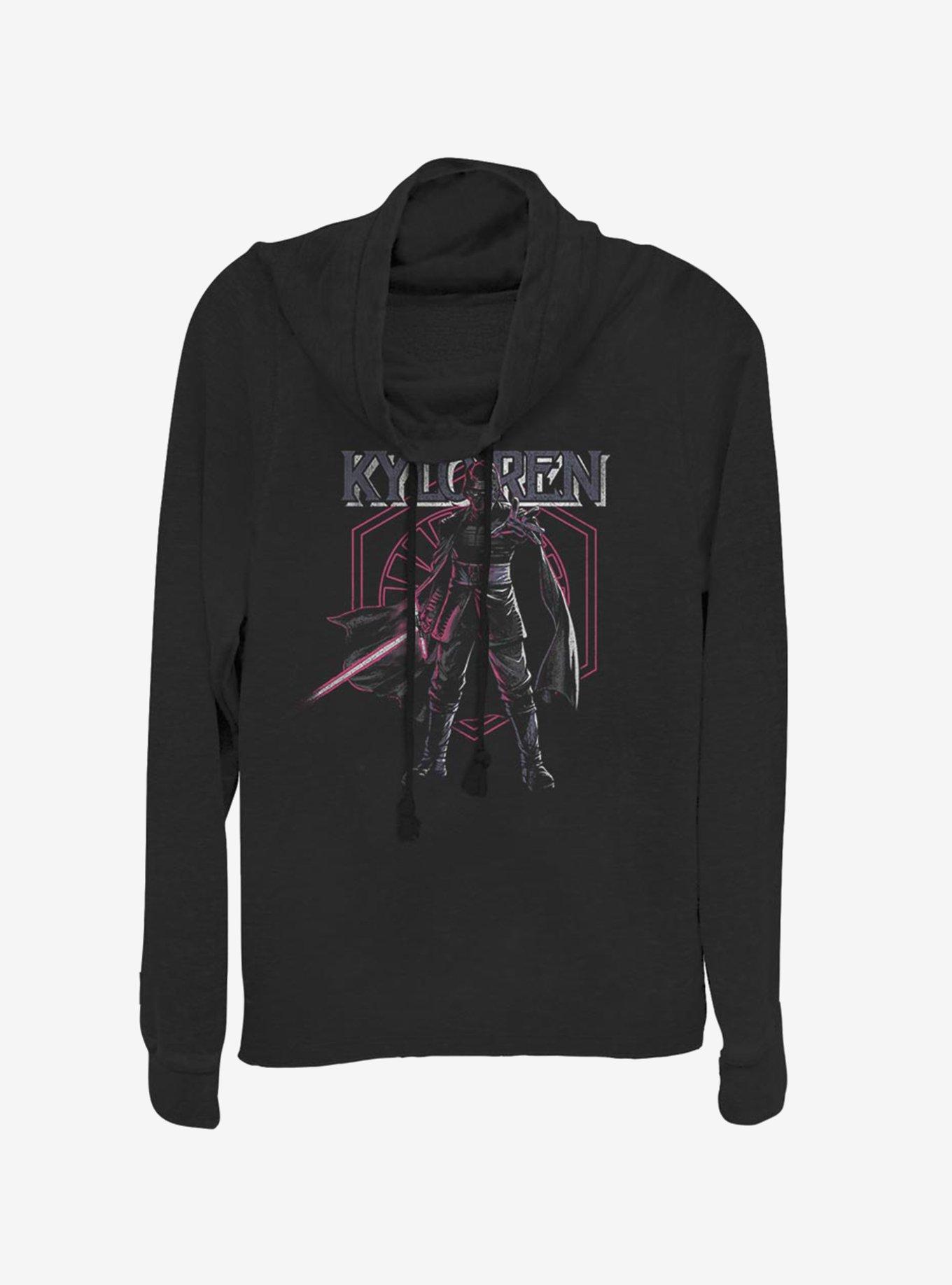 Star Wars Episode IX The Rise Of Skywalker Supreme Order Cowlneck Long-Sleeve Womens Top