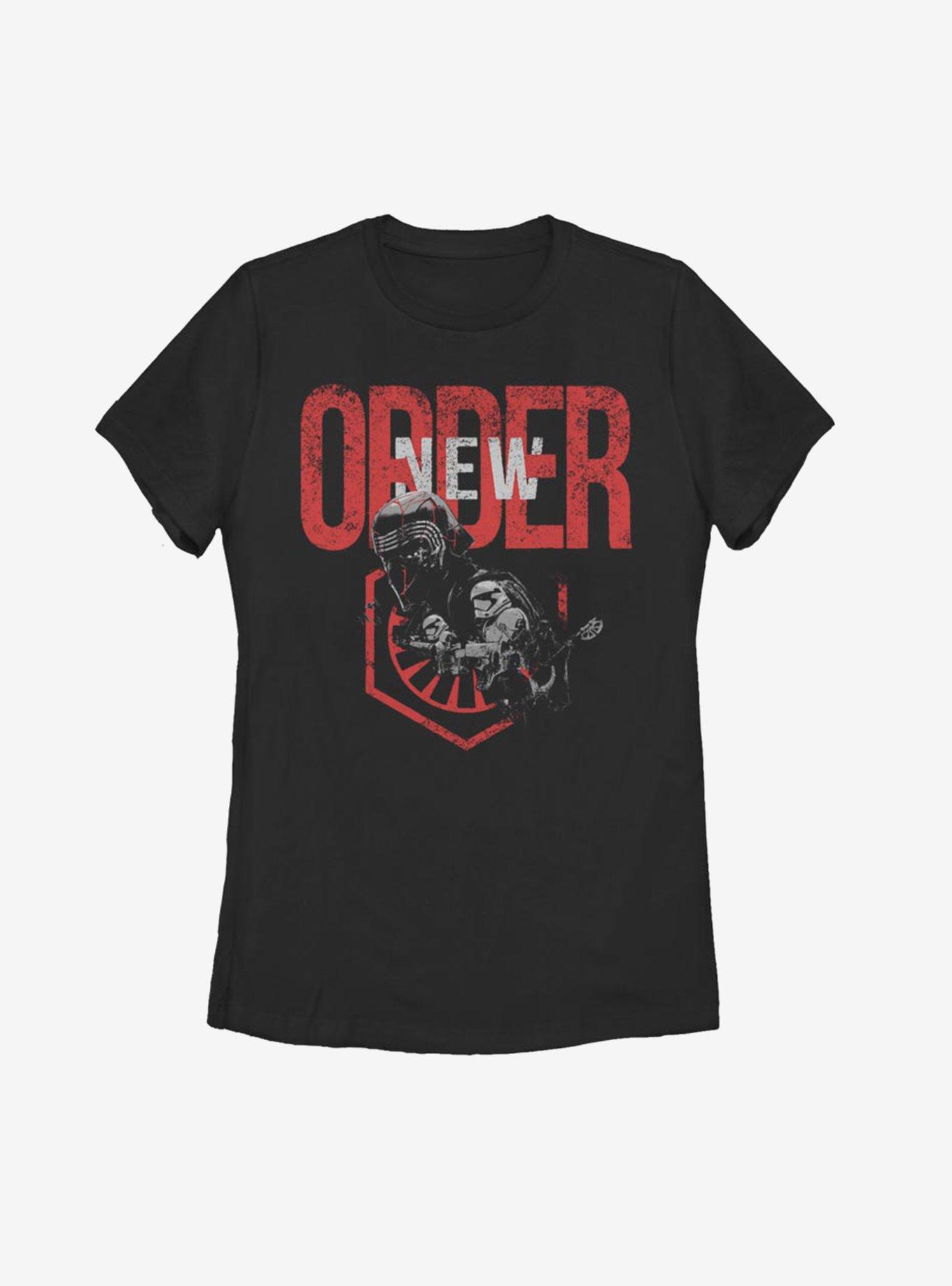 Star Wars Episode IX The Rise Of Skywalker New World Order Womens T-Shirt, BLACK, hi-res view 1