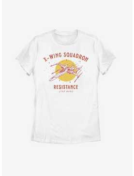Star Wars Episode IX The Rise Of Skywalker X-Wing Squadron Resistance Womens T-Shirt, , hi-res