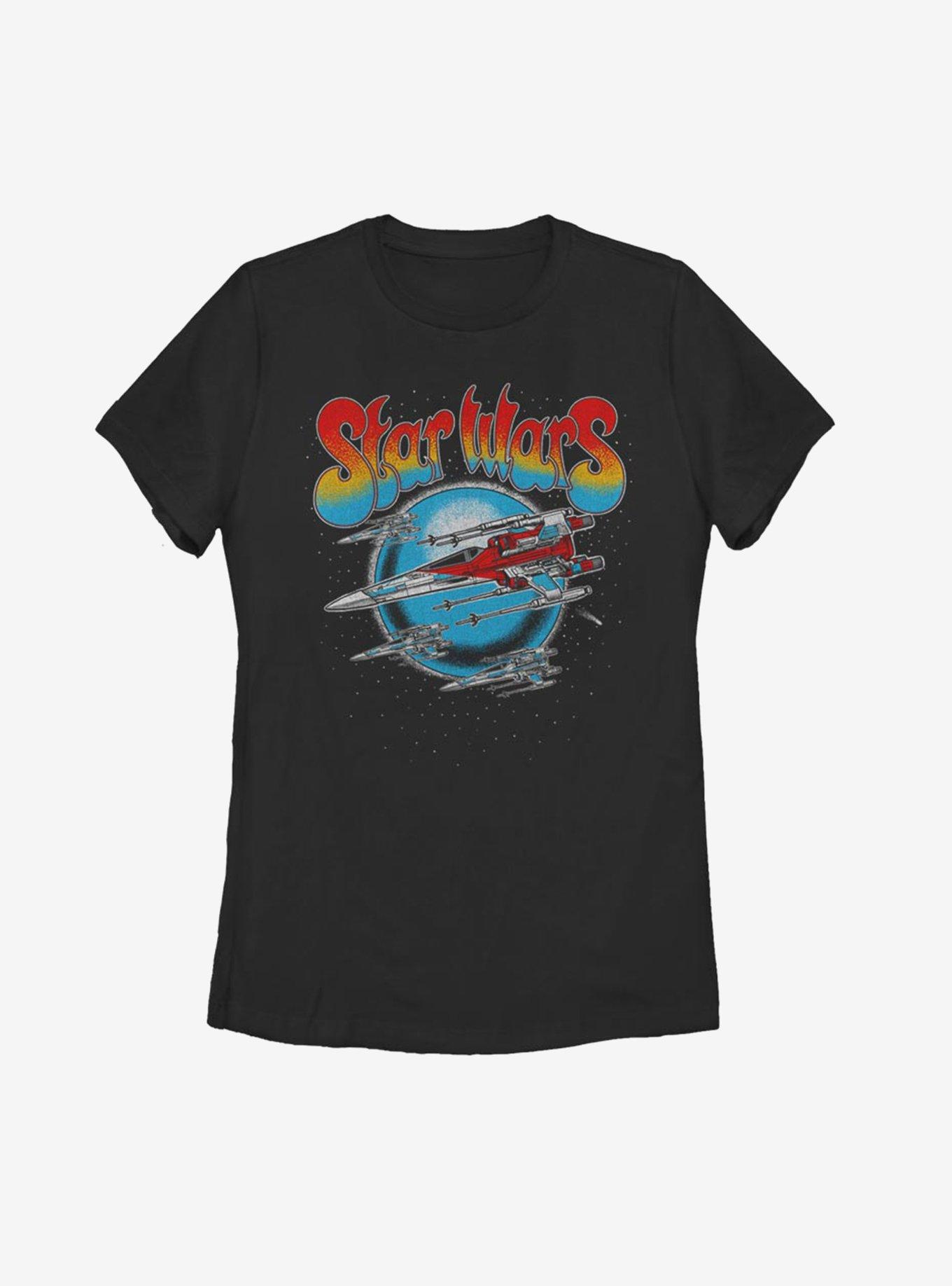 Star Wars Episode IX The Rise Of Skywalker Tour Shirt Womens T-Shirt, BLACK, hi-res