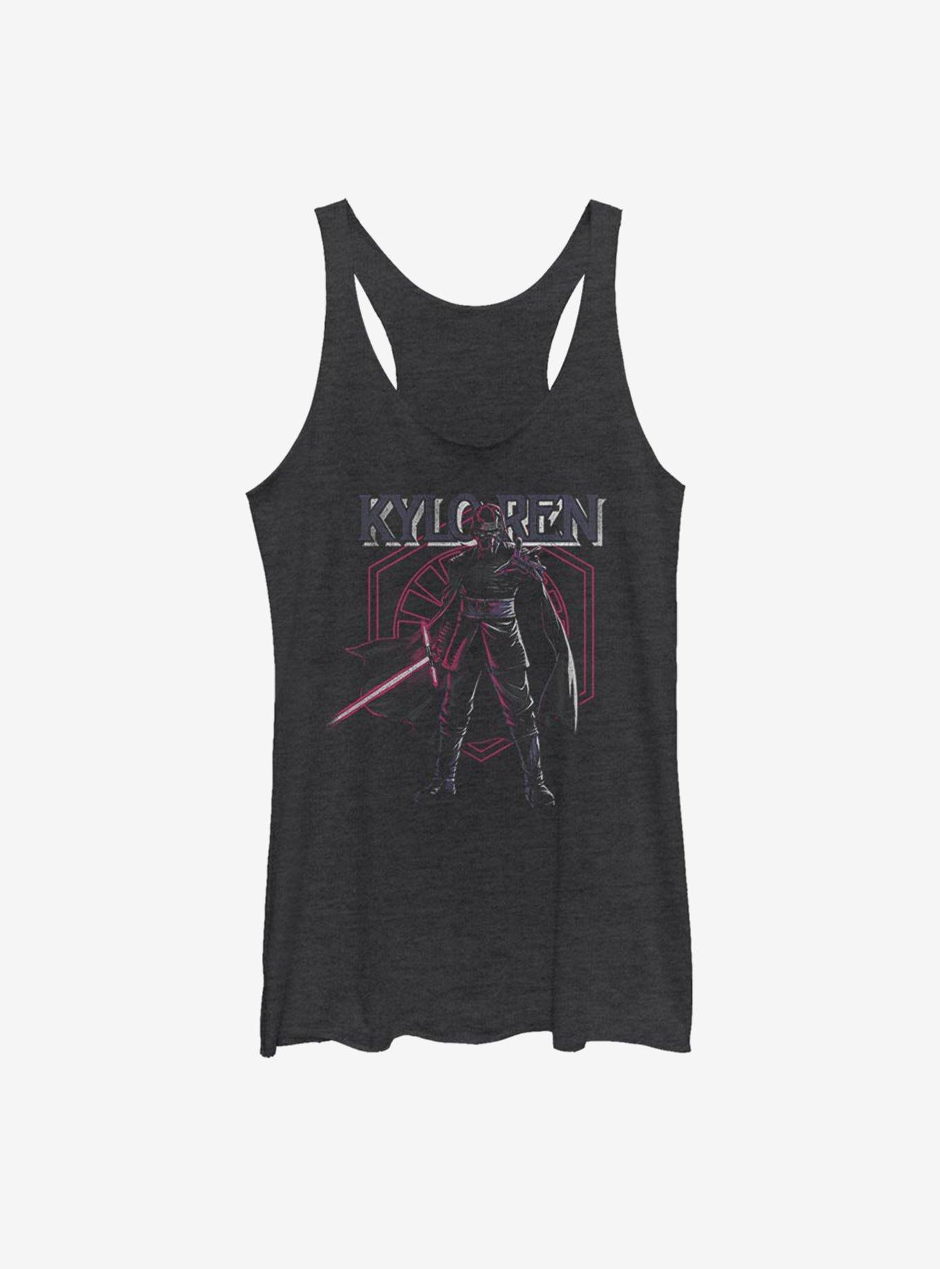 Star Wars Episode IX The Rise Of Skywalker Supreme Order Womens Tank Top, BLK HTR, hi-res