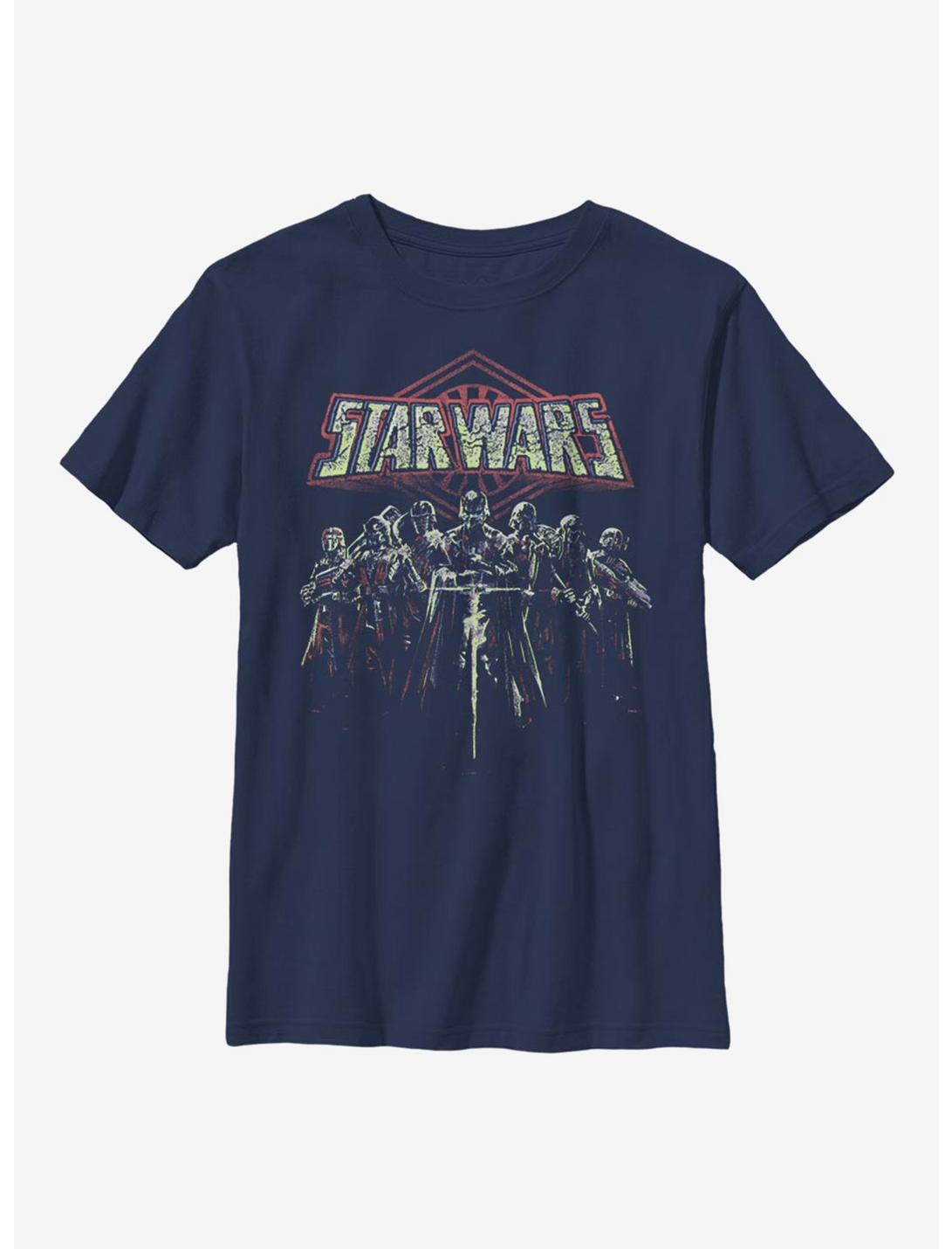 Star Wars Episode IX The Rise Of Skywalker Force Feeling Youth T-Shirt, NAVY, hi-res