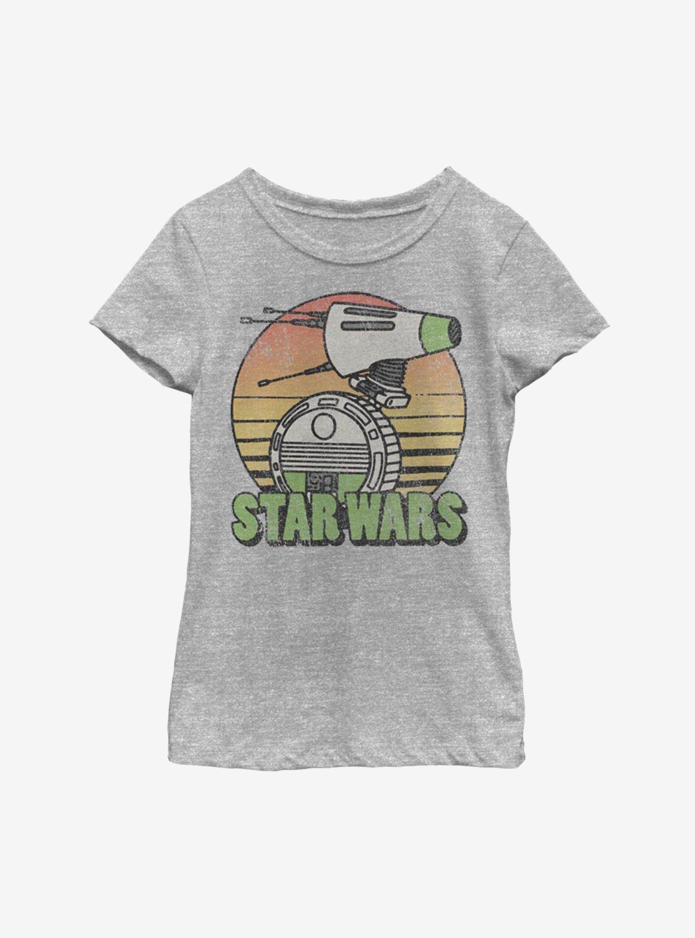 Star Wars Episode IX The Rise Of Skywalker Just D-O It Youth Girls T-Shirt, ATH HTR, hi-res