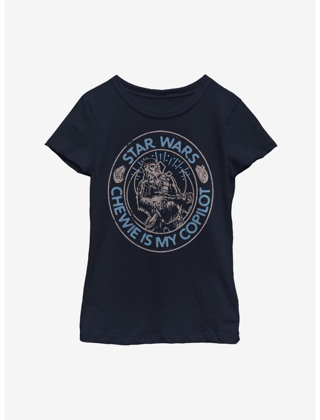 Star Wars Episode IX The Rise Of Skywalker Way of the Wookiee Youth Girls T-Shirt, NAVY, hi-res