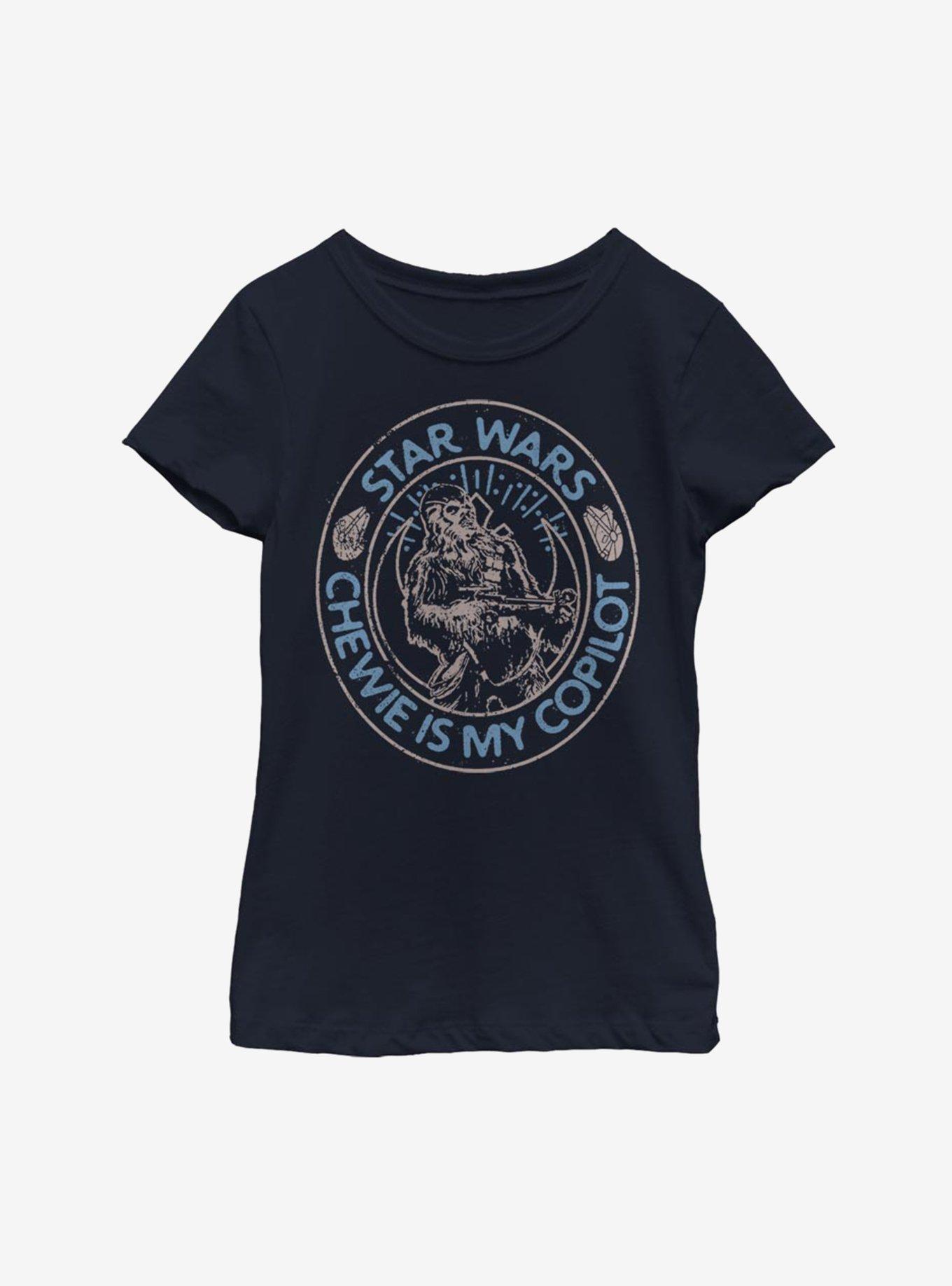 Star Wars Episode IX The Rise Of Skywalker Way of the Wookiee Youth Girls T-Shirt, NAVY, hi-res