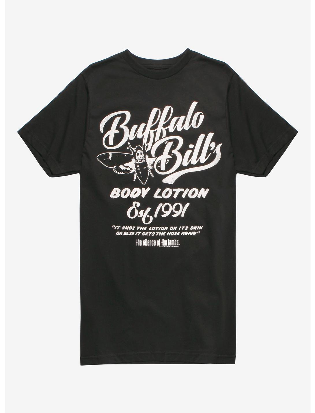 The Silence Of The Lambs Buffalo Bill's Body Lotion T-Shirt, WHITE, hi-res