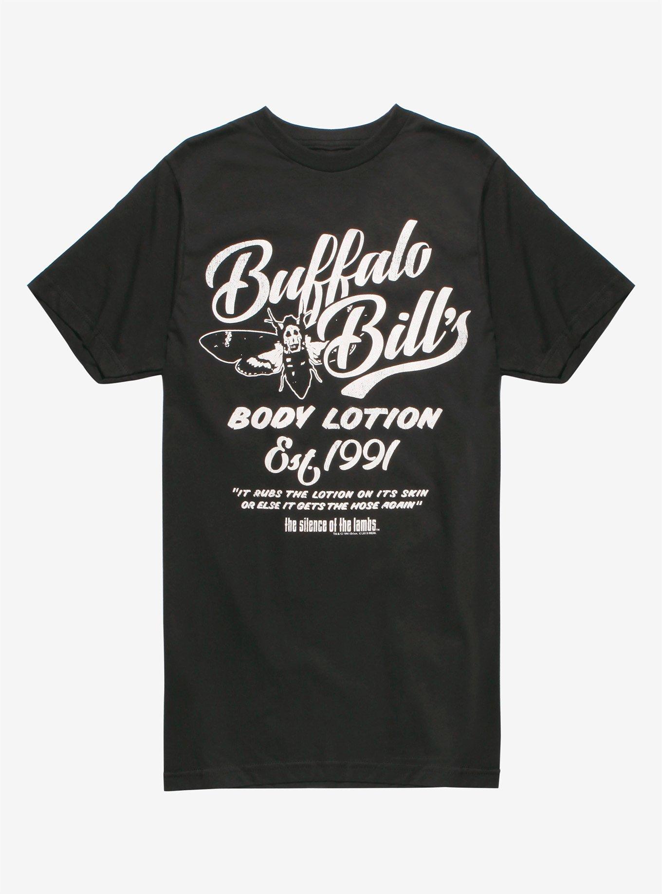 The Silence Of The Lambs Buffalo Bill's Body Lotion T-Shirt, WHITE, hi-res