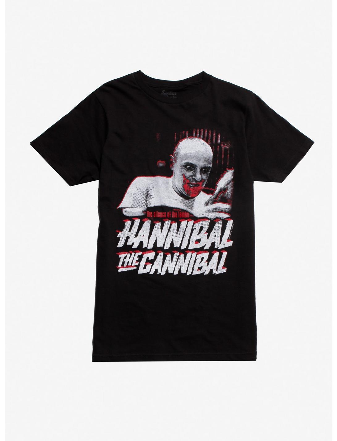The Silence Of The Lambs Hannibal The Cannibal T-Shirt, MULTI, hi-res