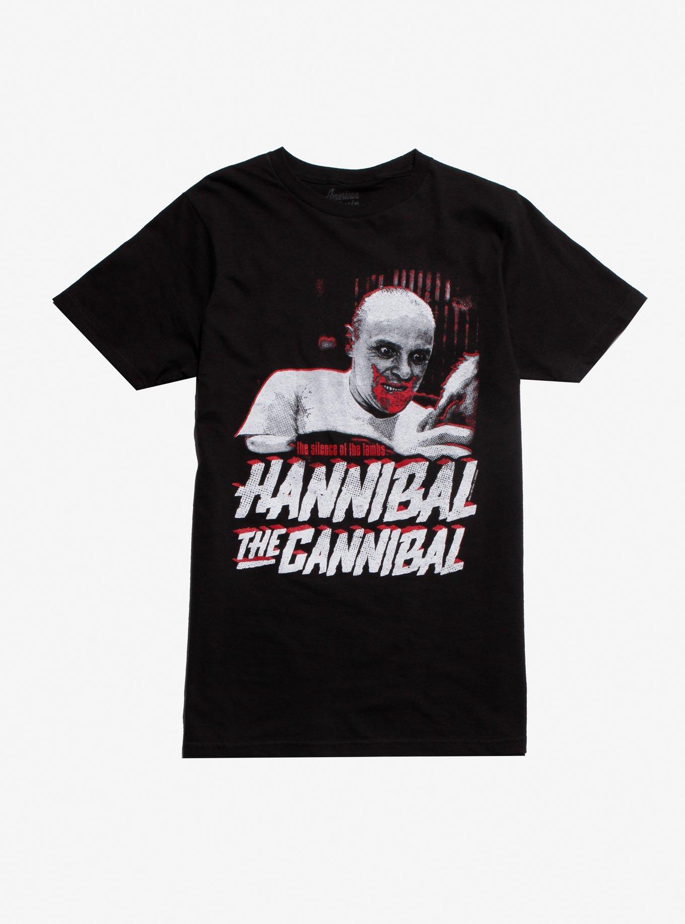 The Silence Of The Lambs Hannibal The Cannibal T-Shirt, MULTI, hi-res