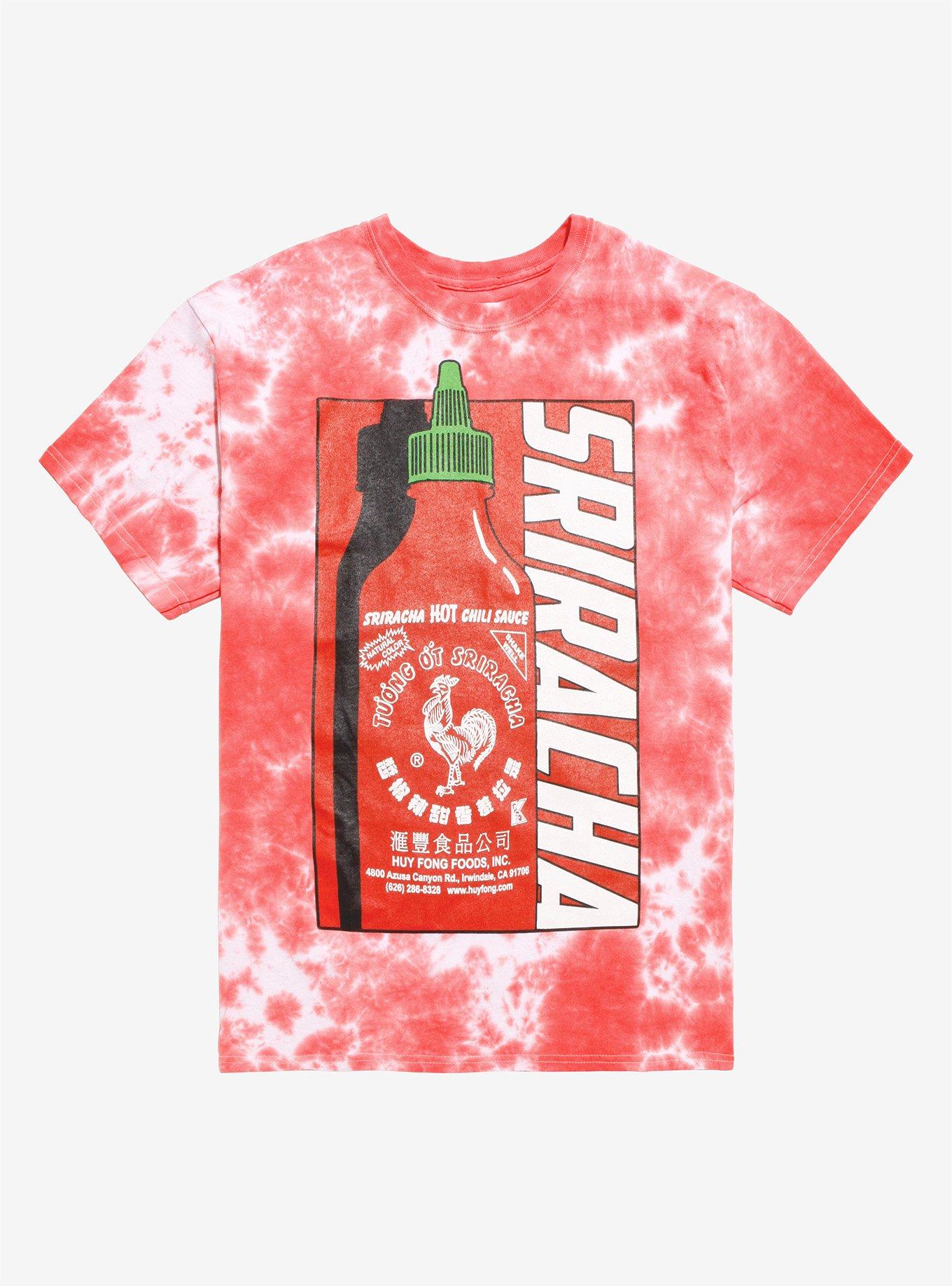 Sriracha Tie-Dye T-Shirt, MULTI, hi-res