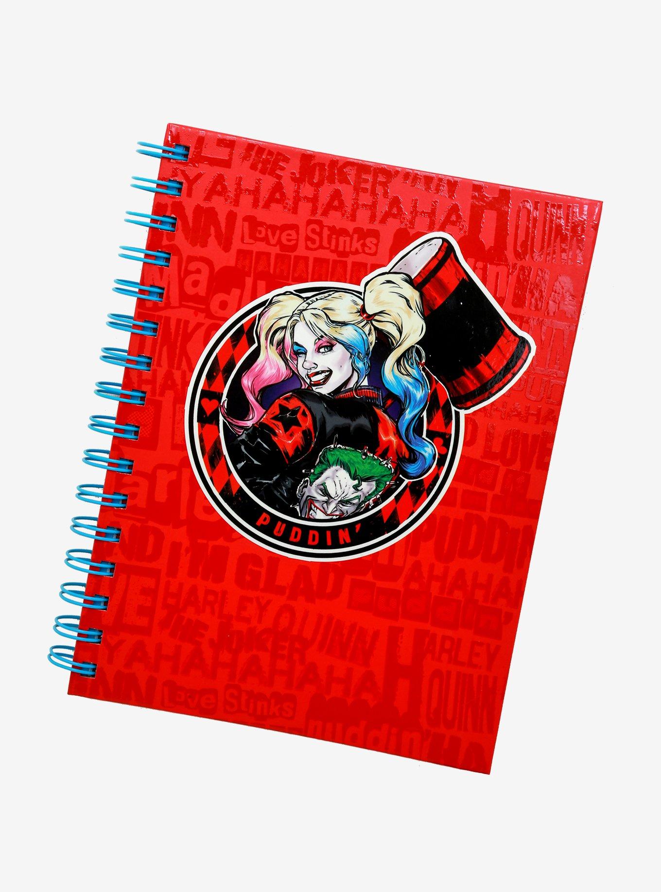 DC Comics Harley Quinn Love Stinks Tabbed Journal, , hi-res