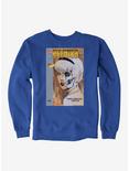 Archie Comics Chilling Adventures of Sabrina Half Skull Sweatshirt, ROYAL BLUE, hi-res