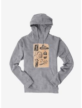 Archie Comics Chilling Adventures of Sabrina Horror Sketches Hoodie, HEATHER GREY, hi-res