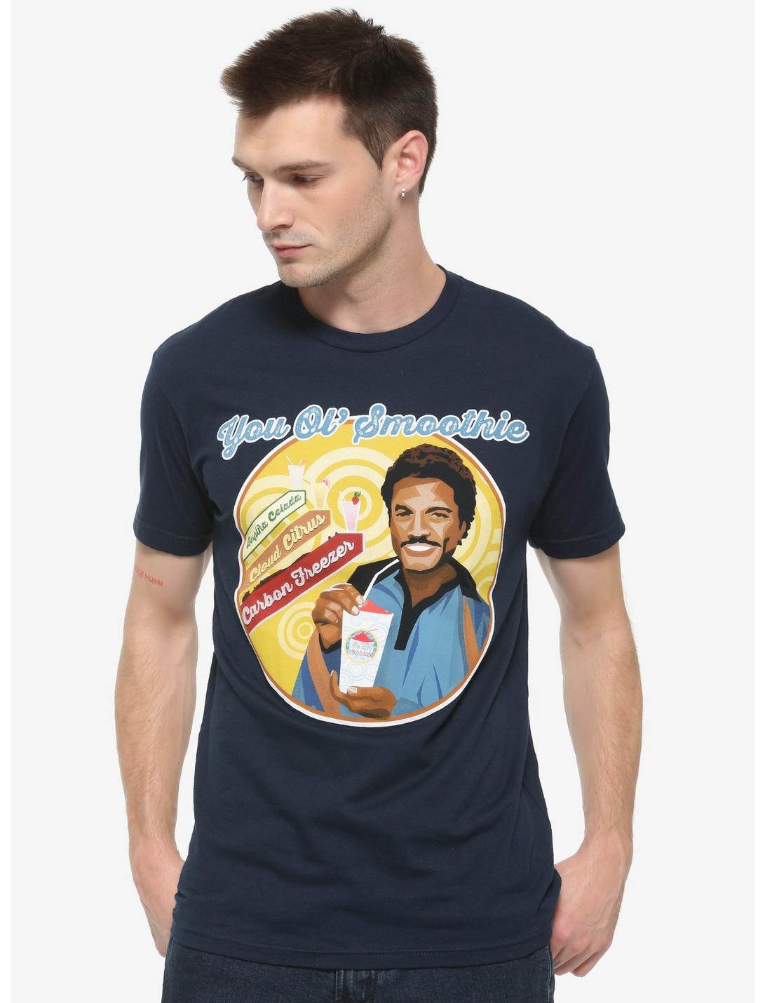 Star Wars Lando You Ol' Smoothie T-Shirt - BoxLunch Exclusive, BLUE, hi-res