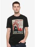 Star Wars Enlist Empire T-Shirt - BoxLunch Exclusive, BLACK, hi-res