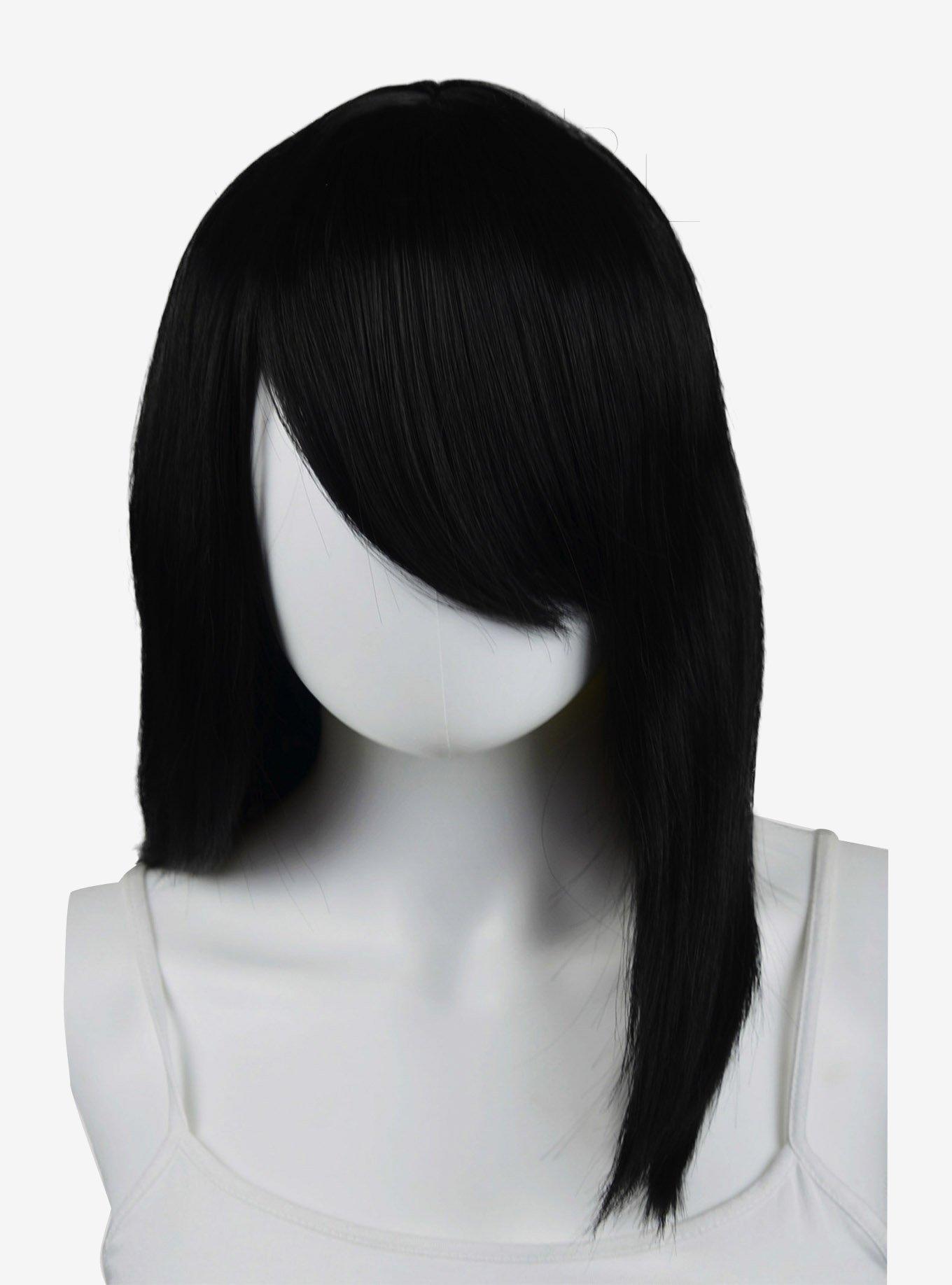 Epic Cosplay Theia Black Medium Length Wig, , hi-res