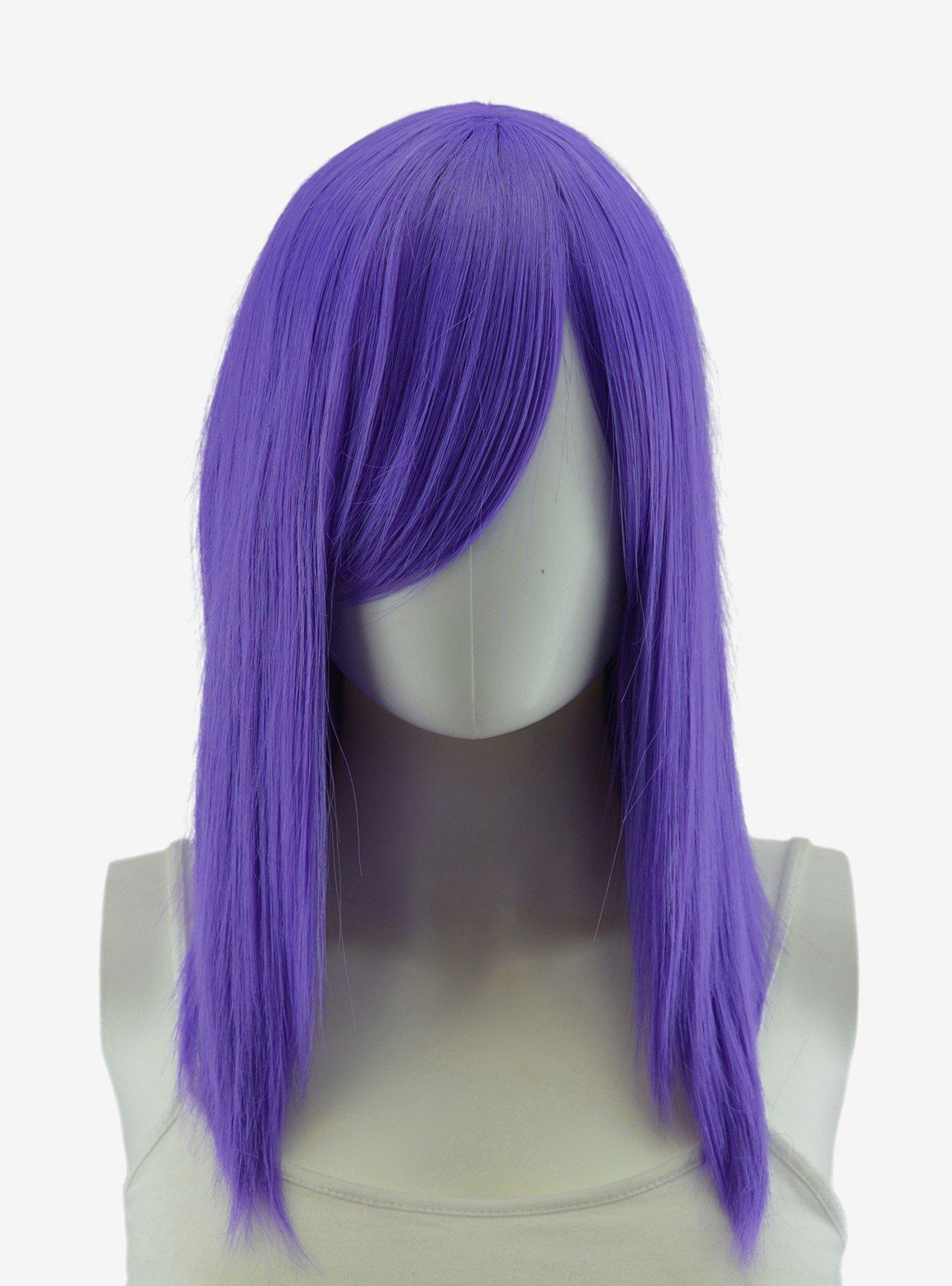Epic Cosplay Theia Classic Purple Medium Length Wig, , hi-res