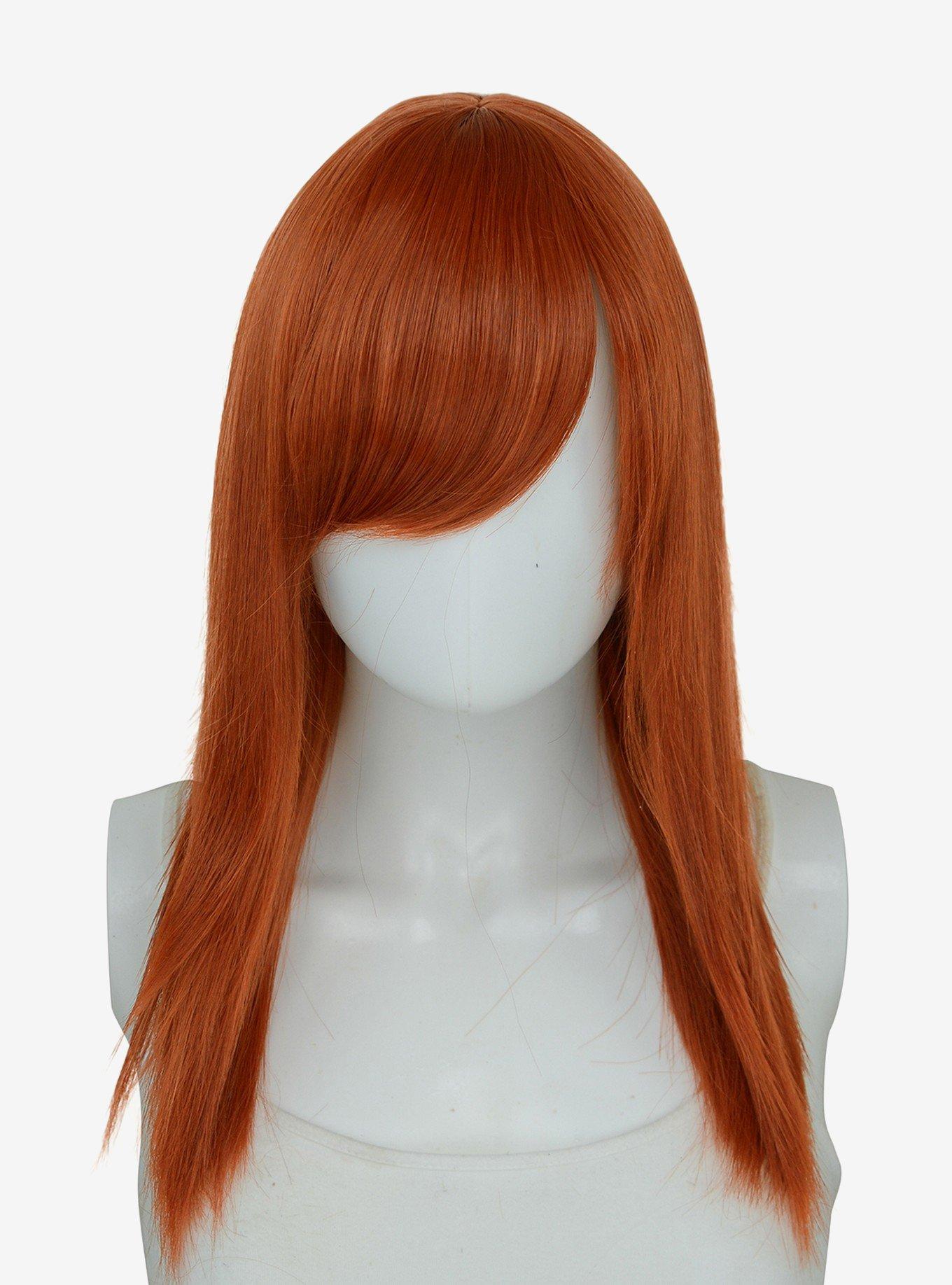 Epic Cosplay Theia Copper Red Medium Length Wig, , hi-res