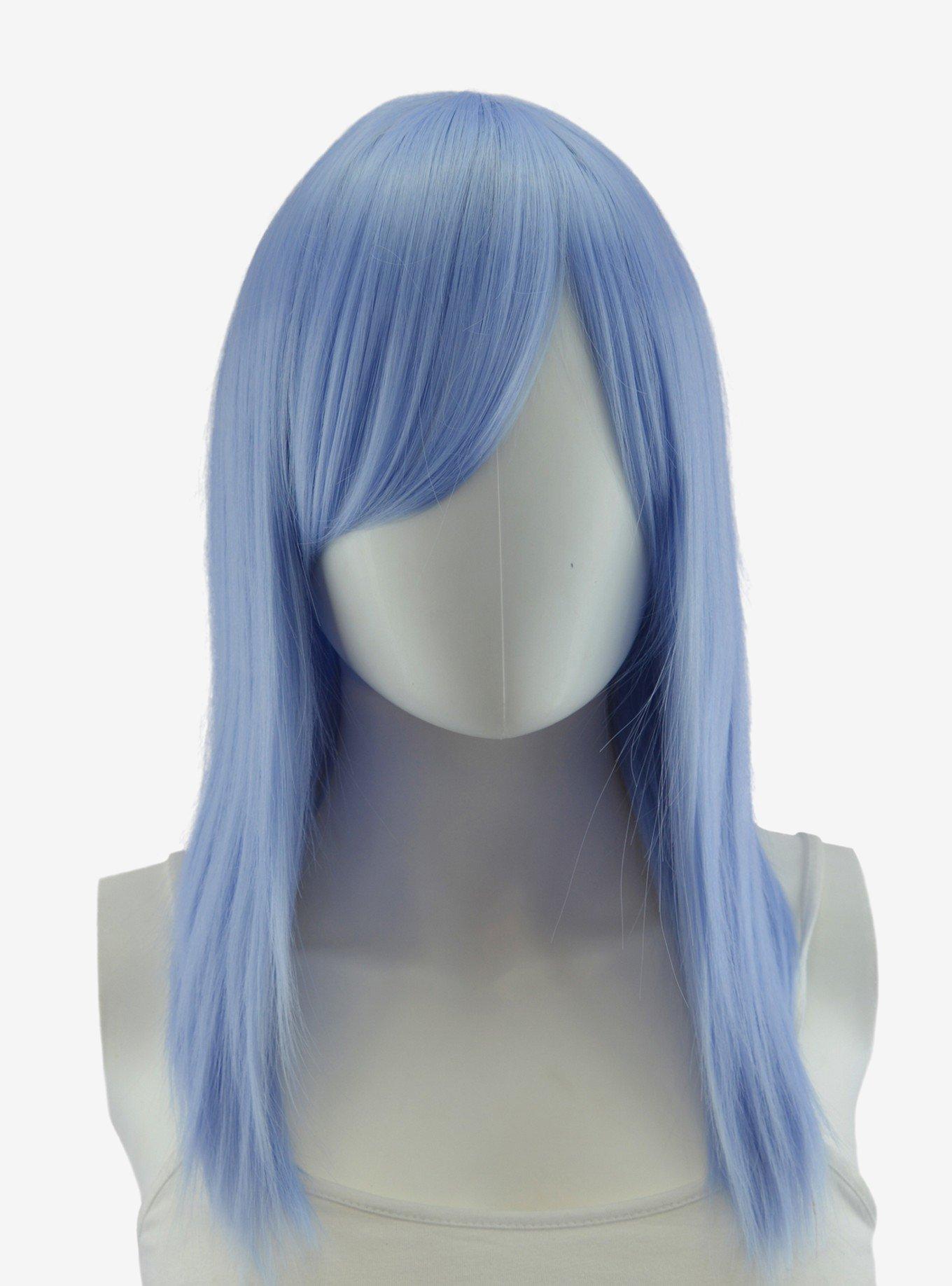 Epic Cosplay Theia Ice Blue Medium Length Wig, , hi-res