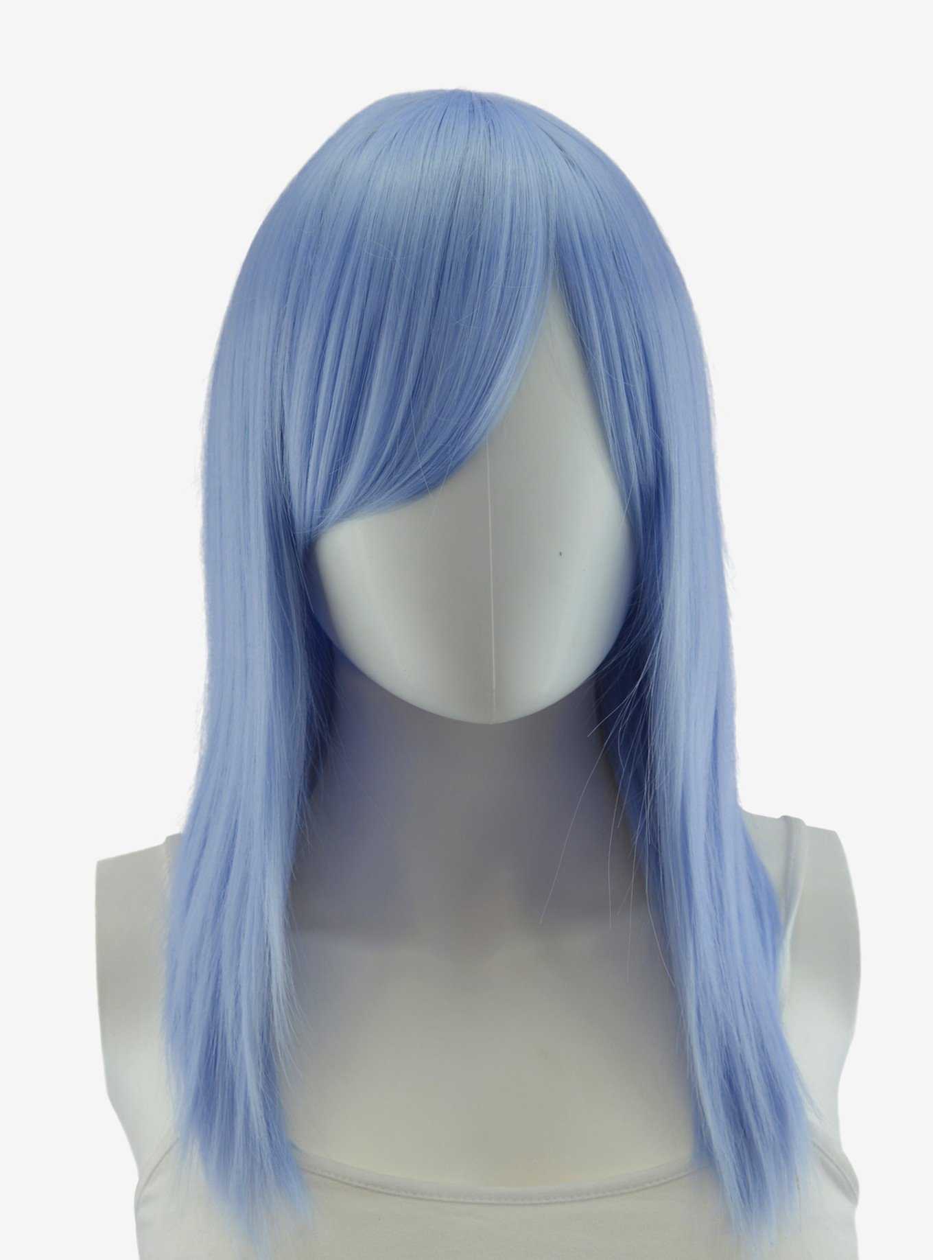 Epic Cosplay Theia Ice Blue Medium Length Wig, , hi-res