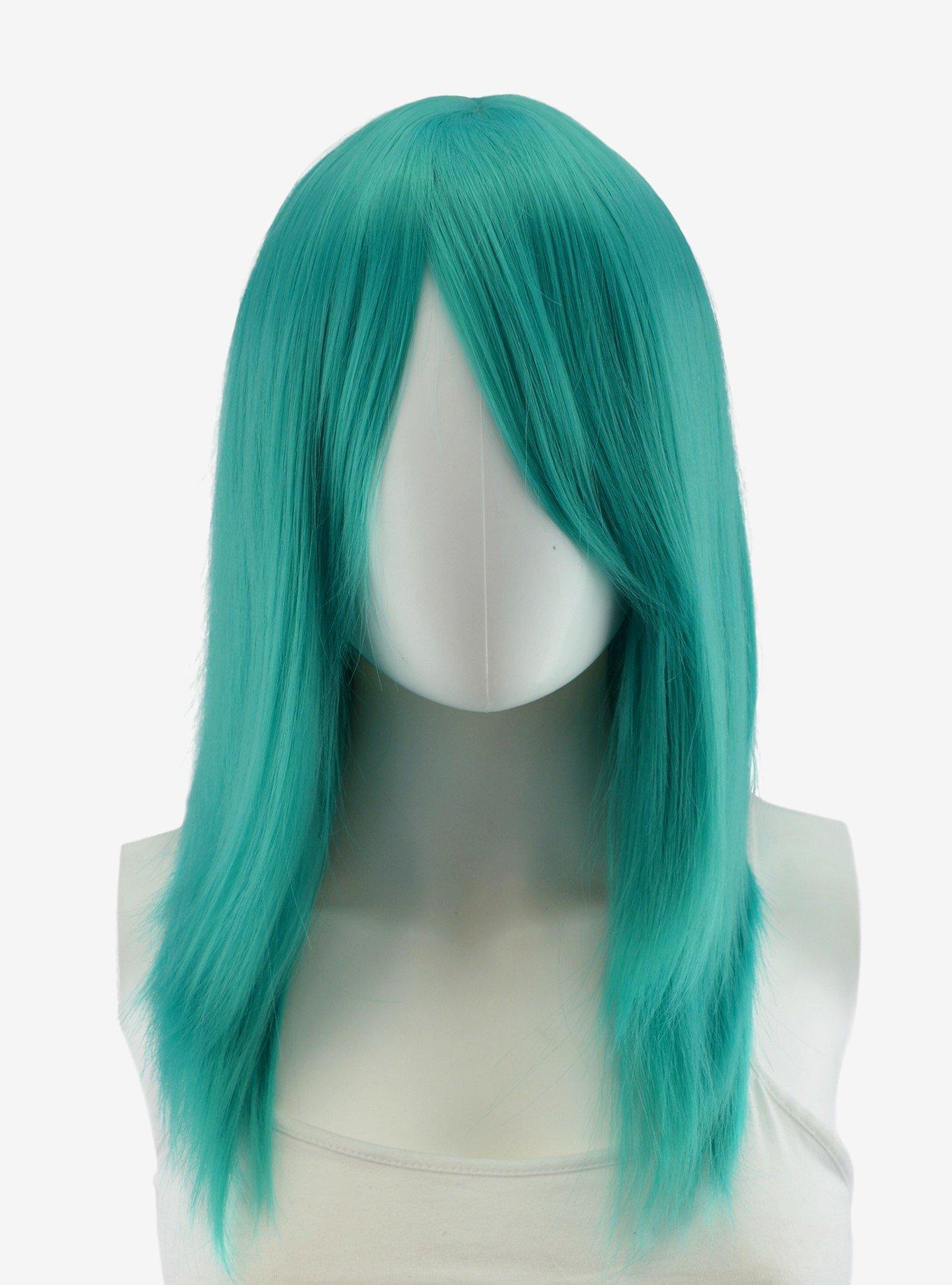 Epic Cosplay Theia Vocaloid Green Medium Length Wig, , hi-res