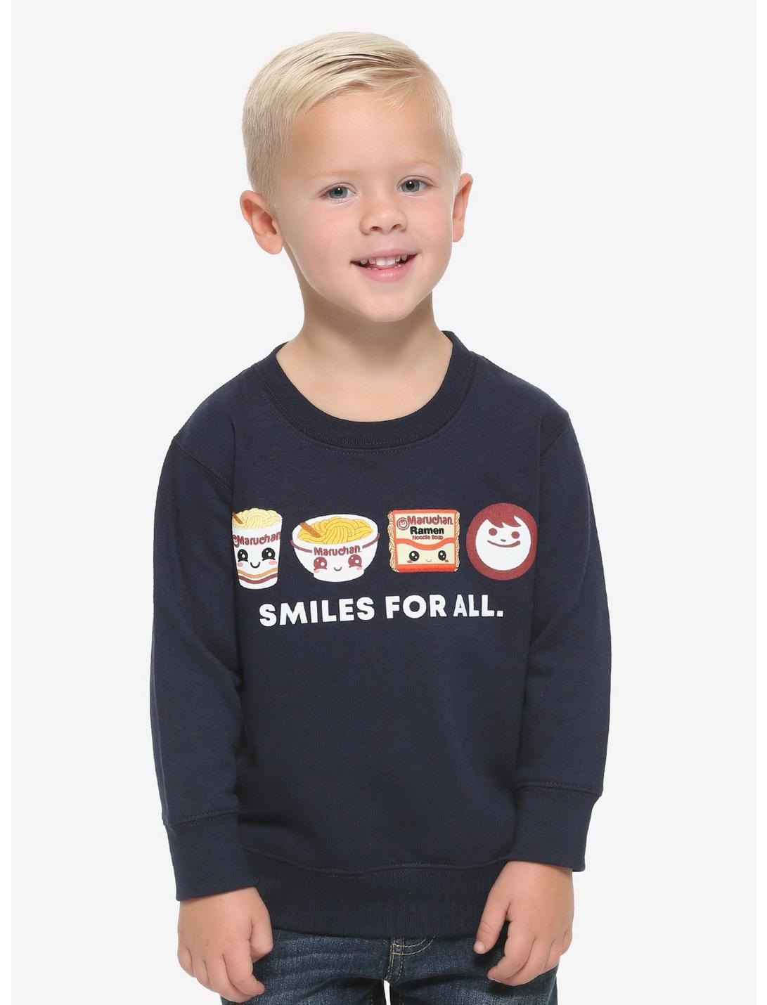 Maruchan Smiles For All Toddler Crewneck - BoxLunch Exclusive, MULTI, hi-res