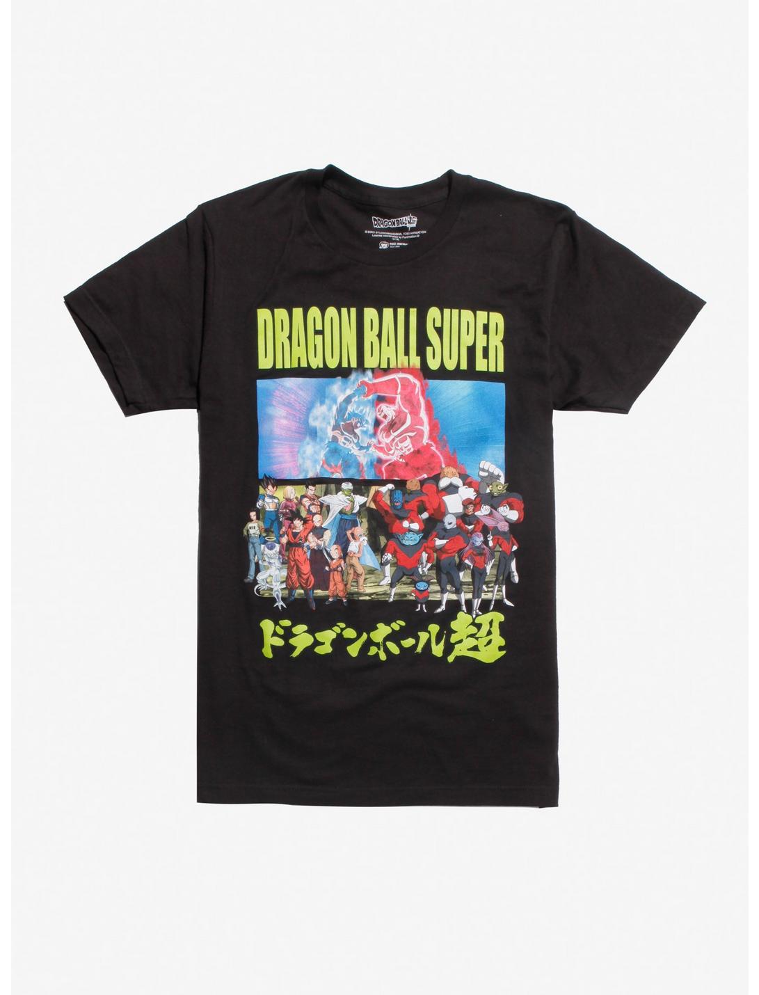 Dragon Ball Super Group T-Shirt, BLACK, hi-res