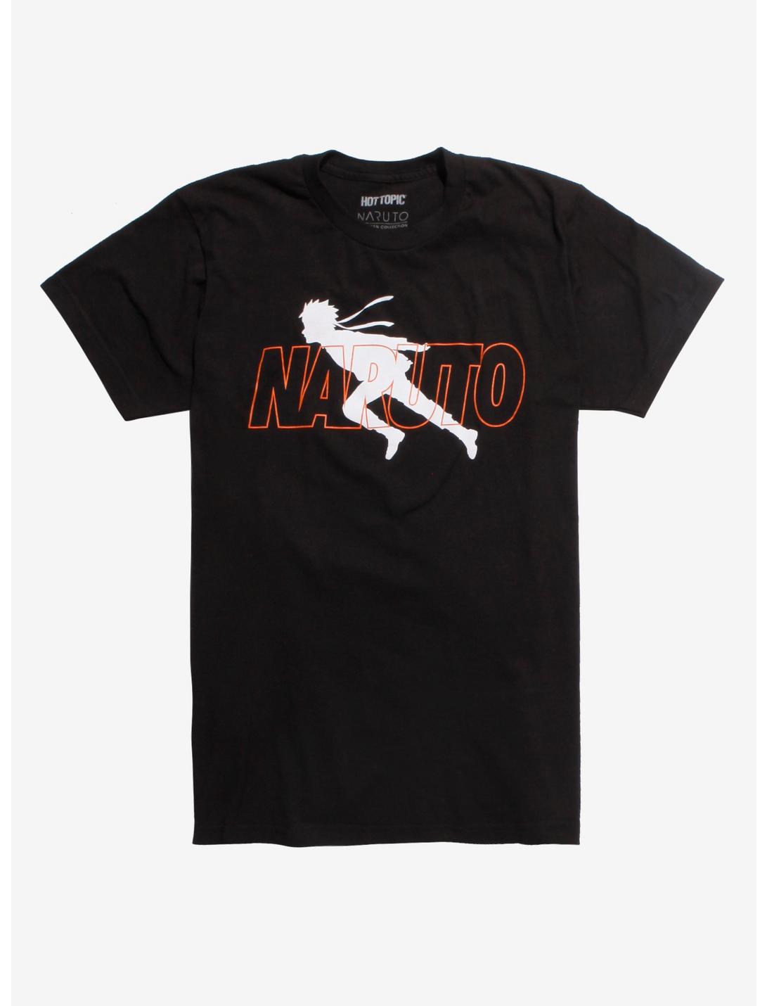 Naruto Shippuden Naruto Running T-Shirt, BLACK, hi-res