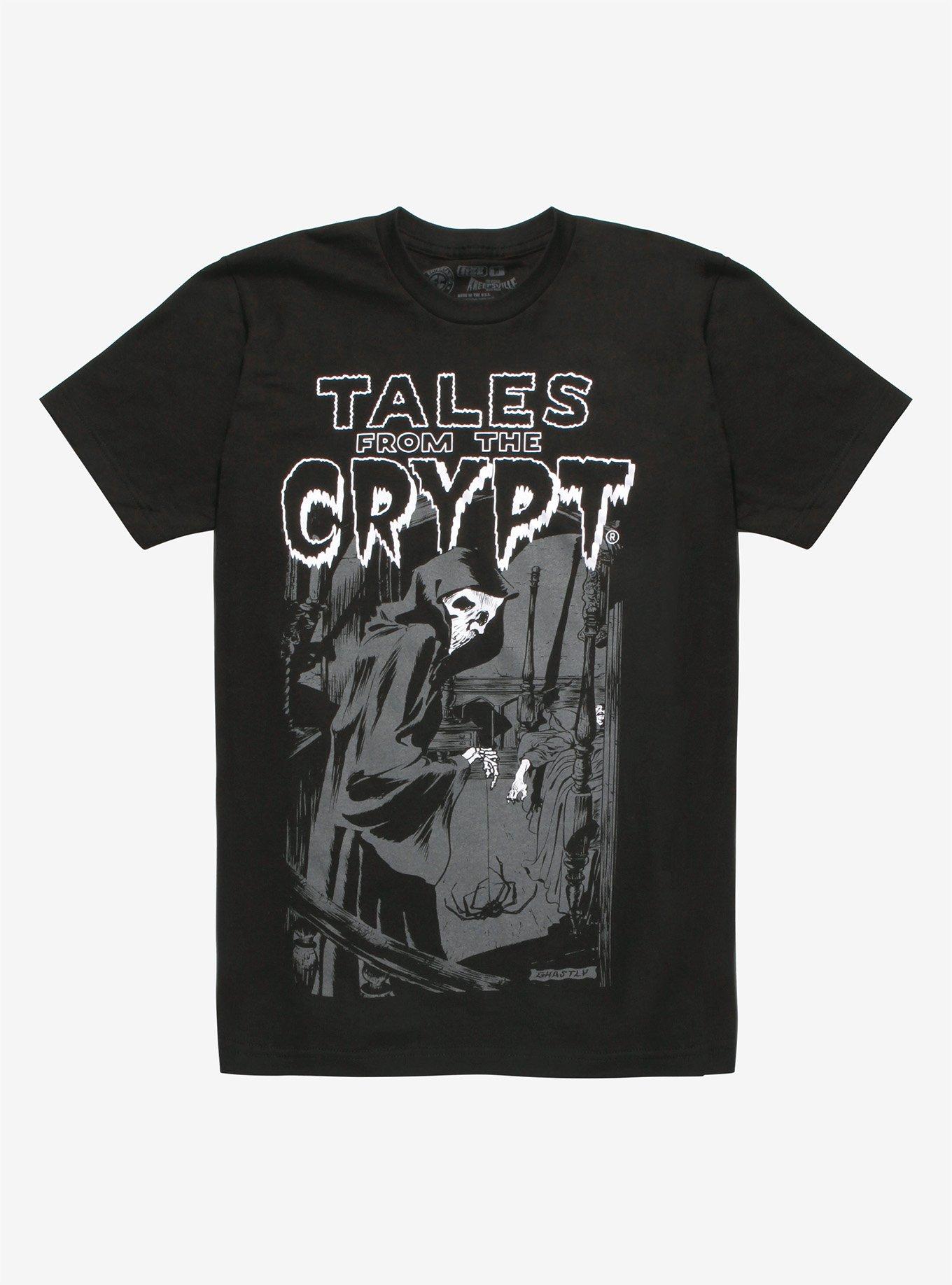 Kreepsville Tales From The Crypt T-Shirt, WHITE, hi-res