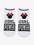 Disney Minnie Mouse Girl Powers No-Show Socks, , hi-res
