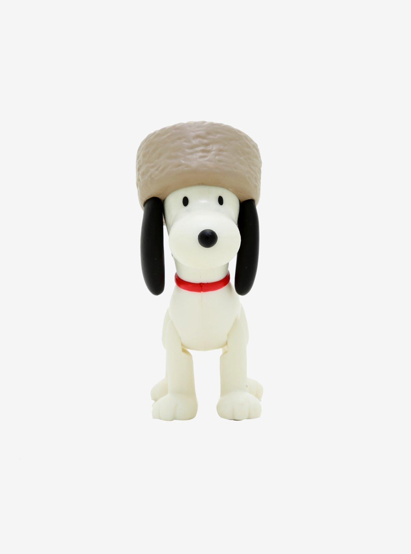 Super7 ReAction Peanuts Raccoon Hat Snoopy Collectible Action Figure, , hi-res