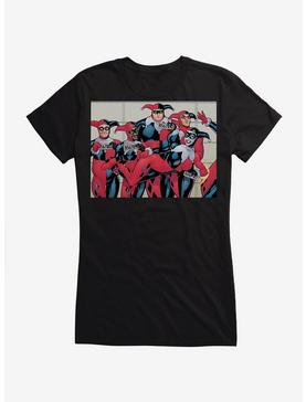 DC Comics Batman Harley Quinn Lineup Girls T-Shirt, , hi-res