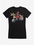 DC Comics Batman Harley Quinn Poison Ivy Joyride Girls T-Shirt, BLACK, hi-res
