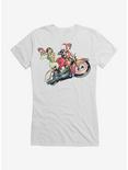 DC Comics Batman Harley Quinn Poison Ivy Joyride Girls T-Shirt, WHITE, hi-res