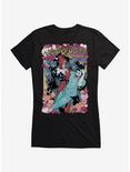 DC Comics Batman Harley Quinn The Joker Romance Girls T-Shirt, BLACK, hi-res