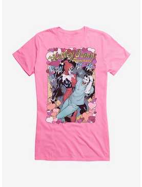 DC Comics Batman Harley Quinn The Joker Romance Girls T-Shirt, , hi-res