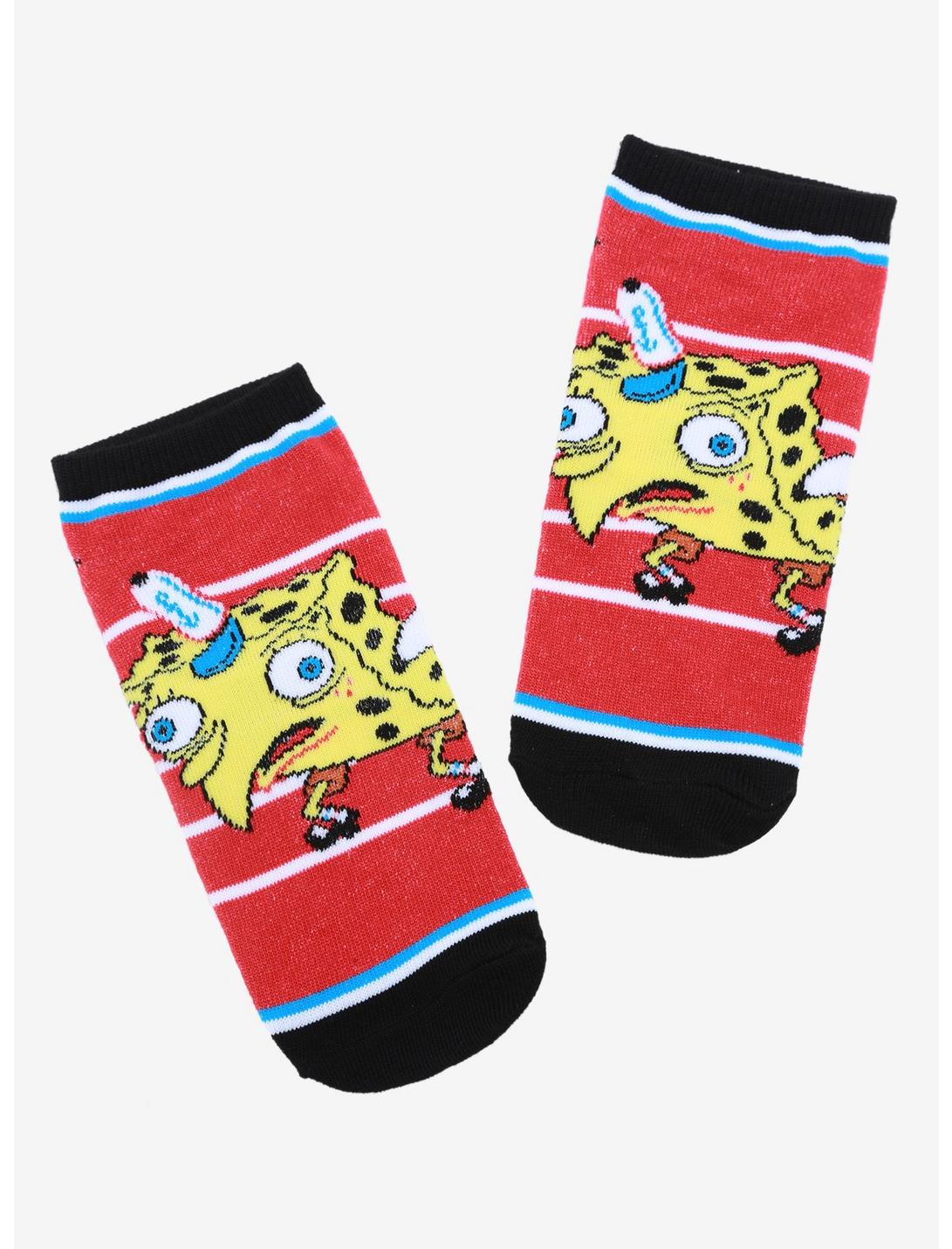 SpongeBob SquarePants Chicken No-Show Socks, , hi-res