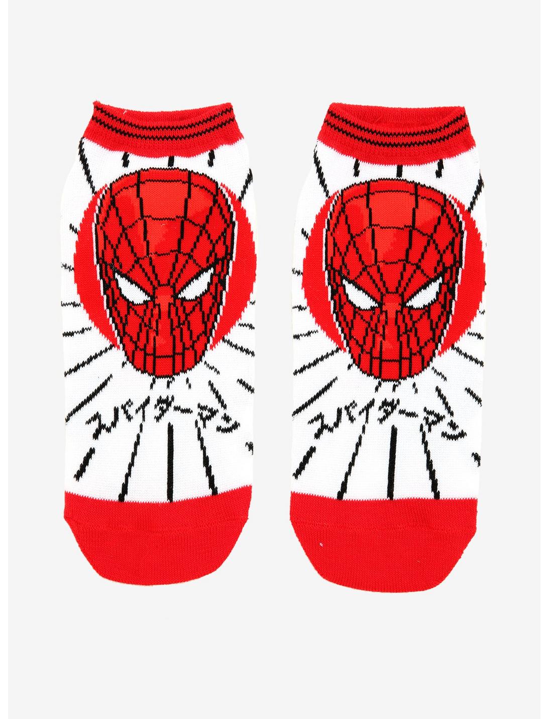 Marvel Spider-Man Japanese No-Show Socks, , hi-res