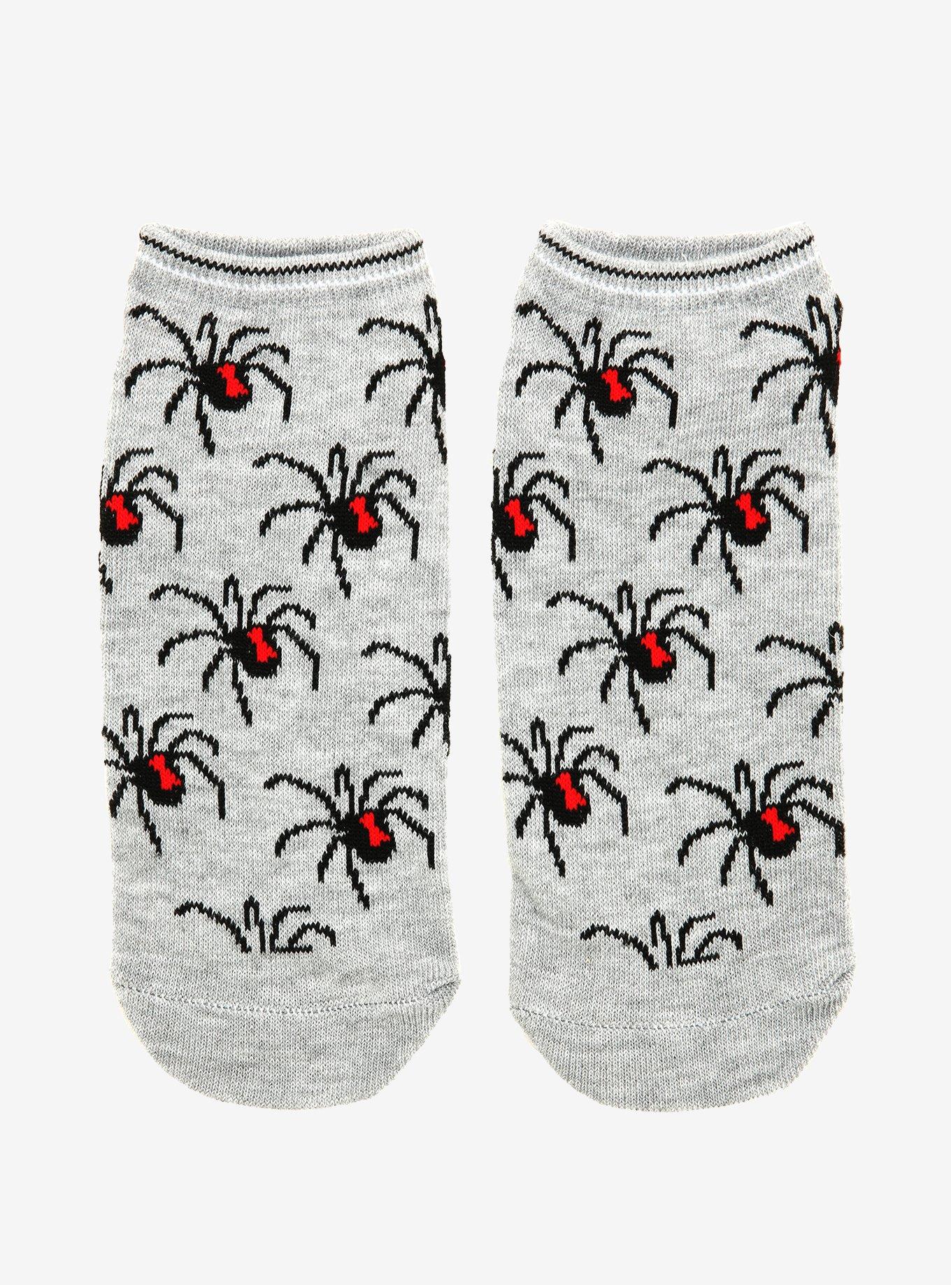Marvel Black Widow Spider No-Show Socks, , hi-res