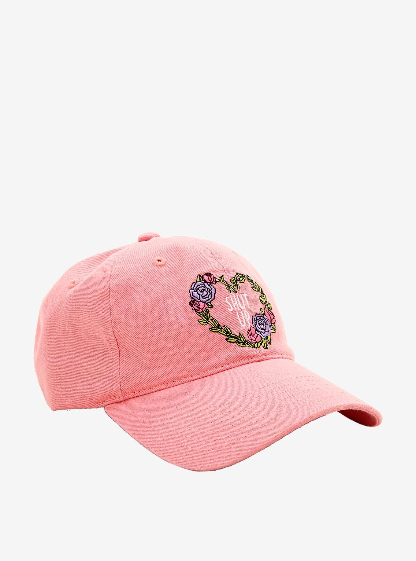 Shut Up Floral Dad Cap