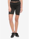 Our Universe Marvel Taped Women's Biker Shorts - BoxLunch Exclusive, BLACK, hi-res