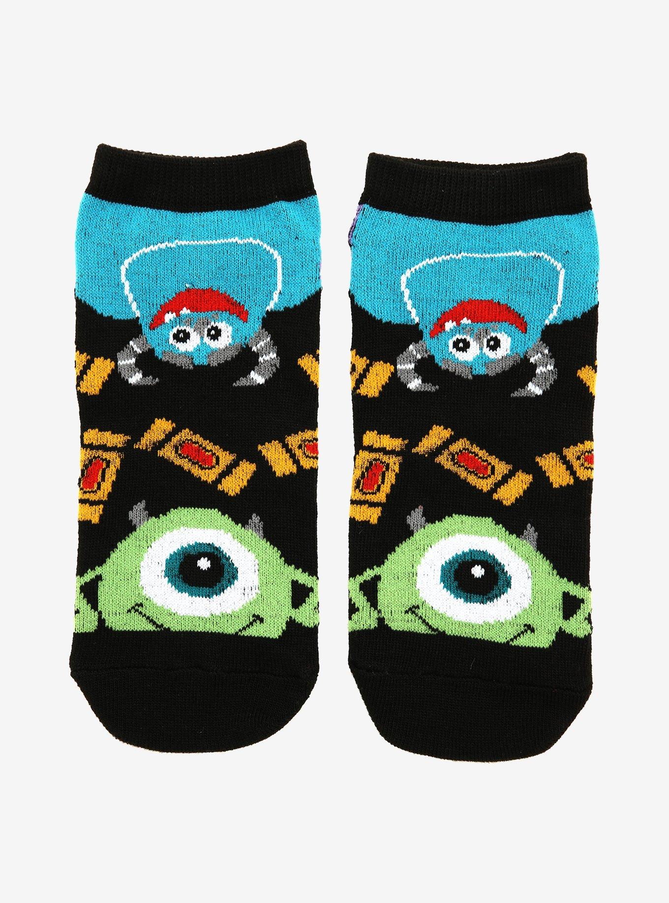 Disney Pixar Monsters, Inc. Mike & Sulley No-Show Socks | Hot Topic