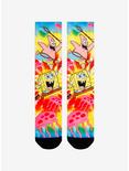 SpongeBob SquarePants Jellyfish Tie-Dye Crew Socks, , hi-res