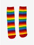 Rainbow Lollipop Crew Socks, , hi-res