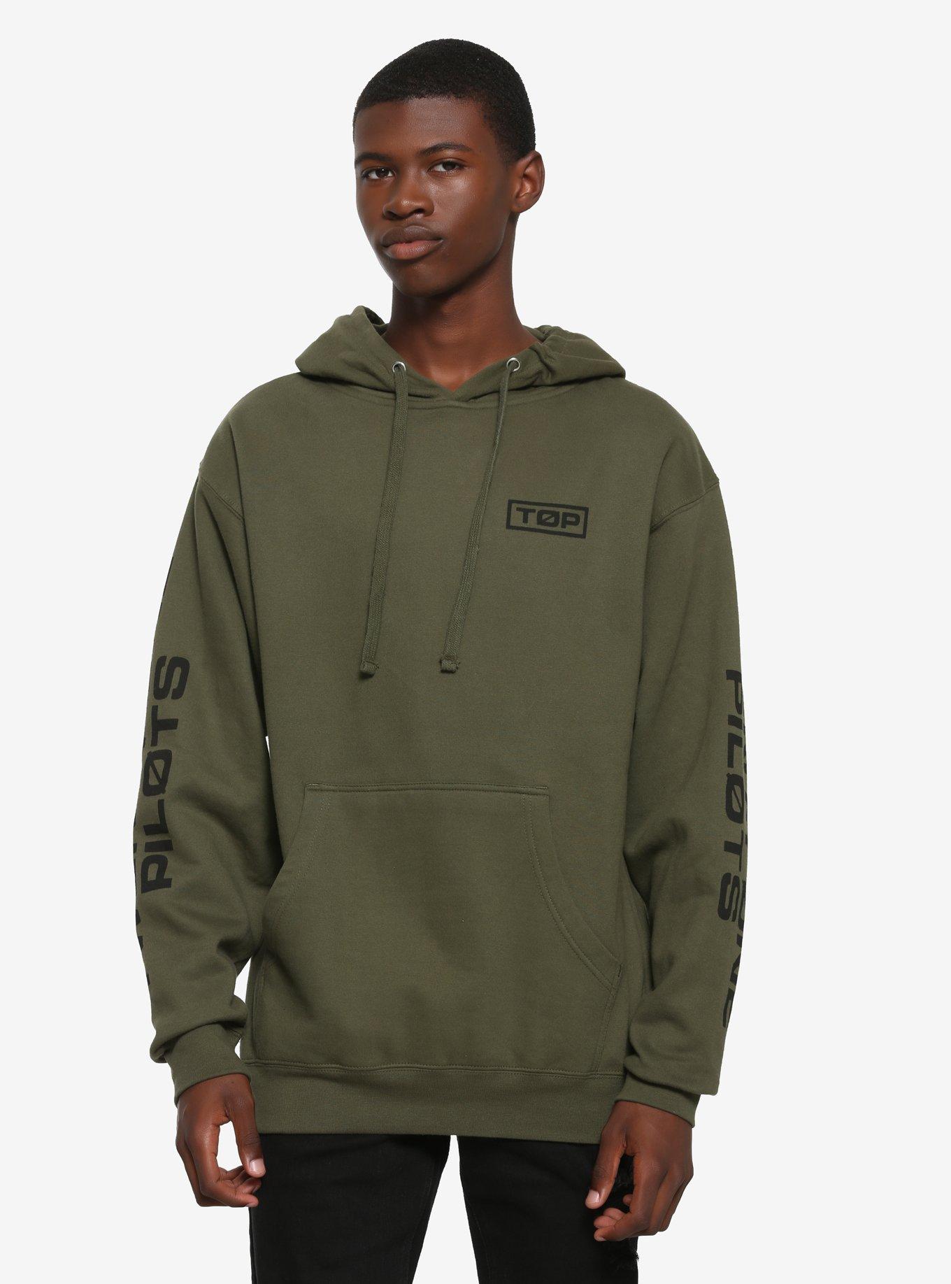 Twenty one pilots outlet logo hoodie